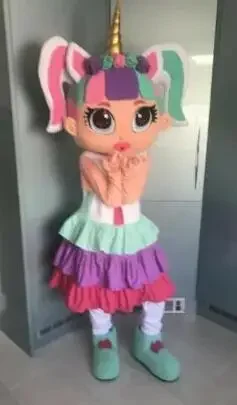 

New Adult Cute Girl Mascot Costume Adult Birthday Party Fancy Dress Halloween Cosplay Outfits Clothing Xmas