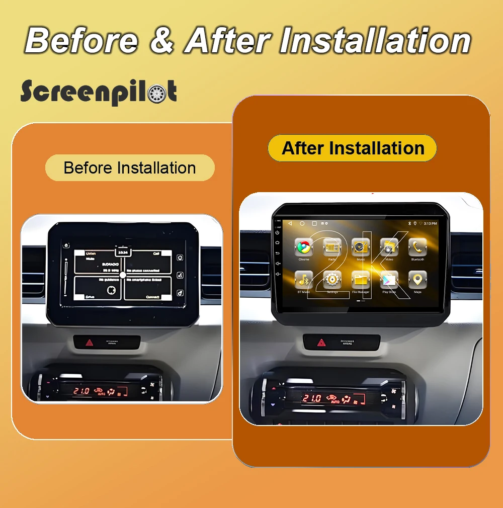 Android 16 Car Radio Stereo For Suzuki Ignis 2016 2017 2018- 2020 2K QLED Multimidia Player GPS Carplay Android Auto 8 Core RDS
