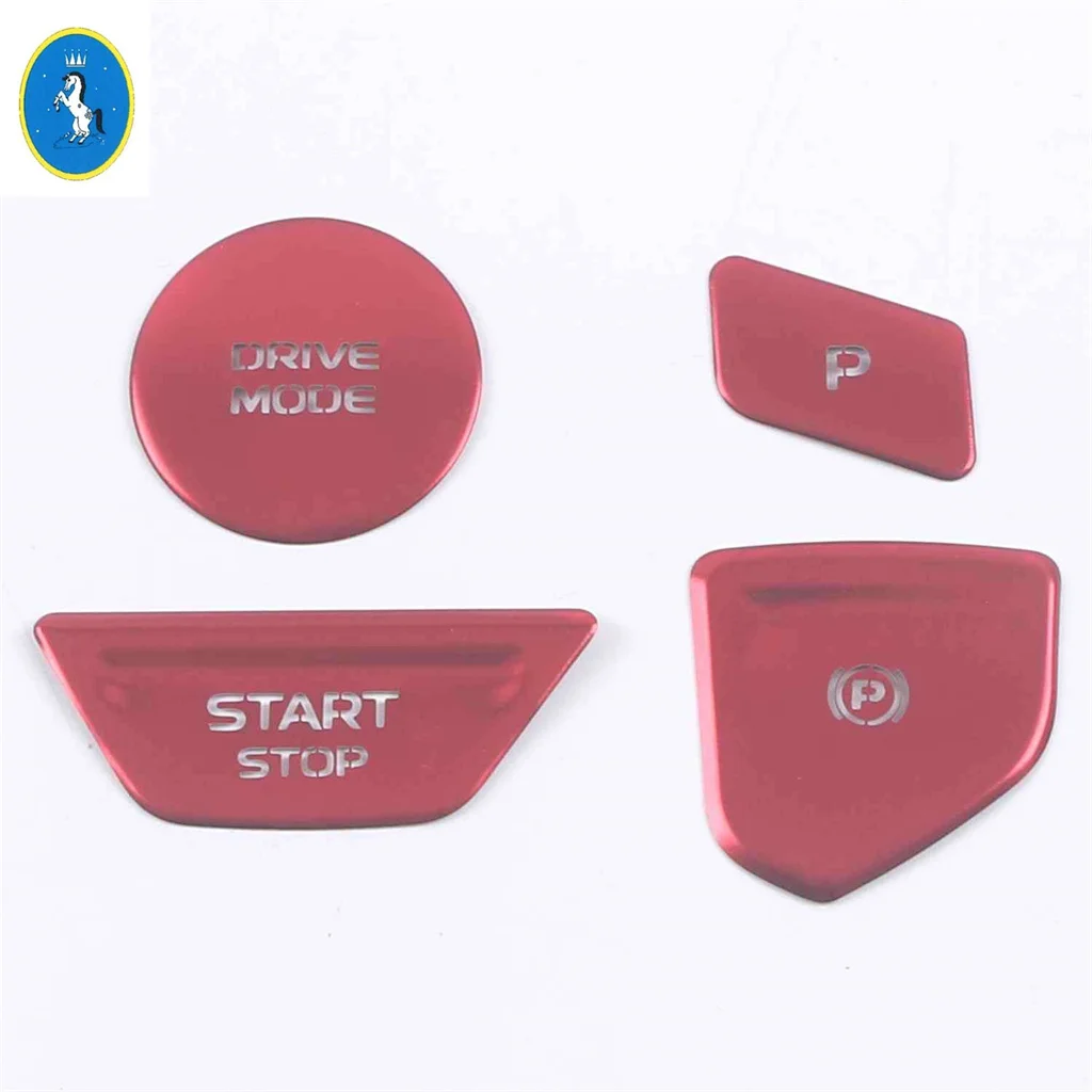 

For Renault Grand Koleos 2024 2025 Auto Center Control Gear Shift Start Stop Button Sequins Sticker Decor Cover Trim Accessories