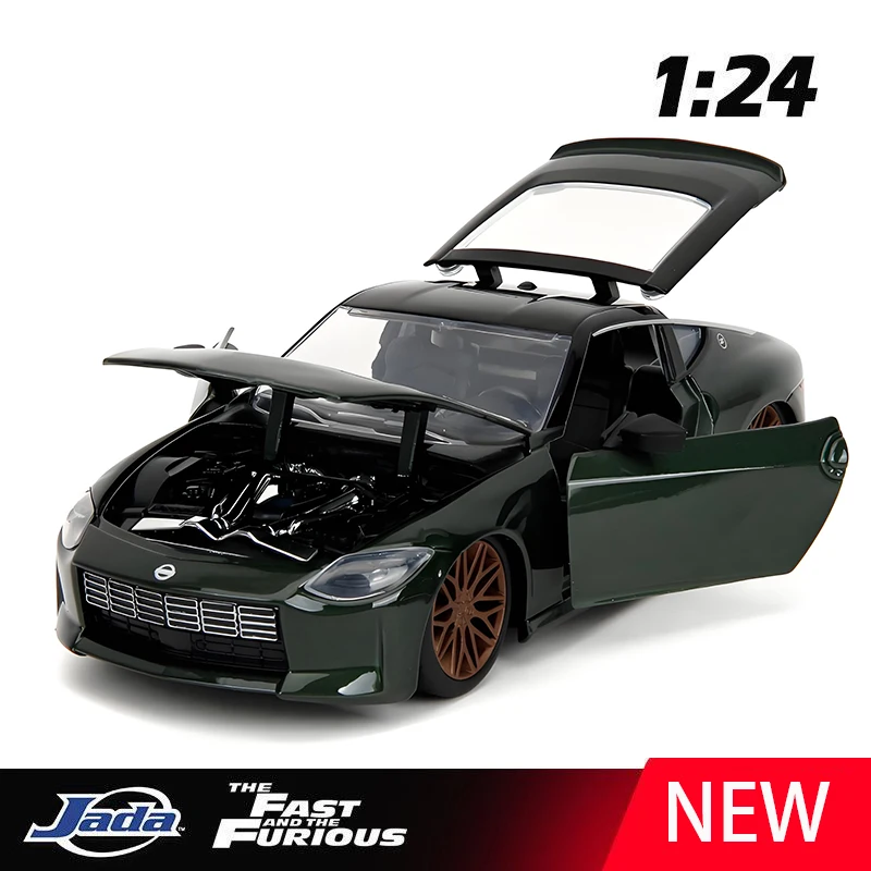 

JADA 1:24 Fast & Furious Nissan Z 2023 Alloy Car Diecasts & Toy Vehicles Car Model Miniature Scale Model Car For Children