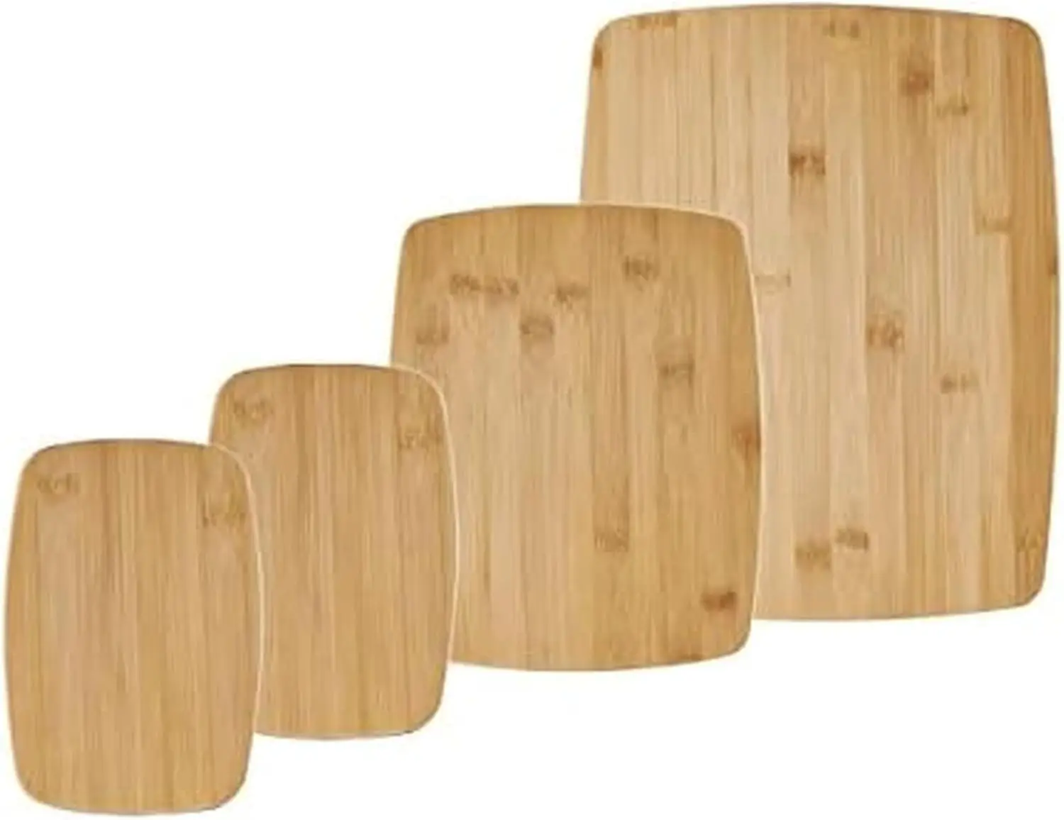 4-Piece Bamboo Cutting Board Set