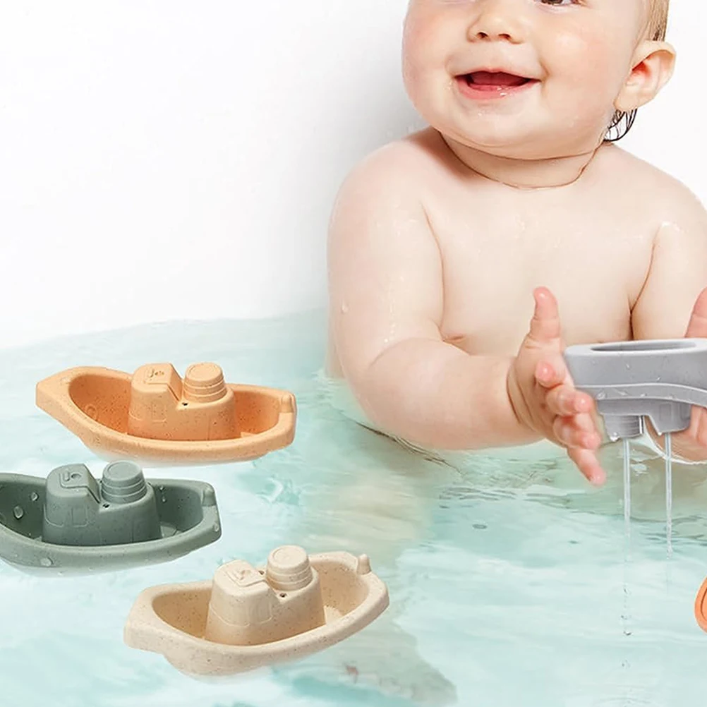 Copos de empilhamento, brinquedos de banho de plástico seguros, camadas aninhadas, crianças, design animal, brilhante, montessori, inteligência