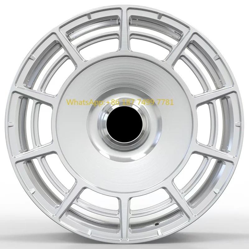 

Custom Forged 6061-T6 Aluminum Alloy Car Rims Brushed Silver 5X112 Fit for .. S63 W221 Passenger Cars New