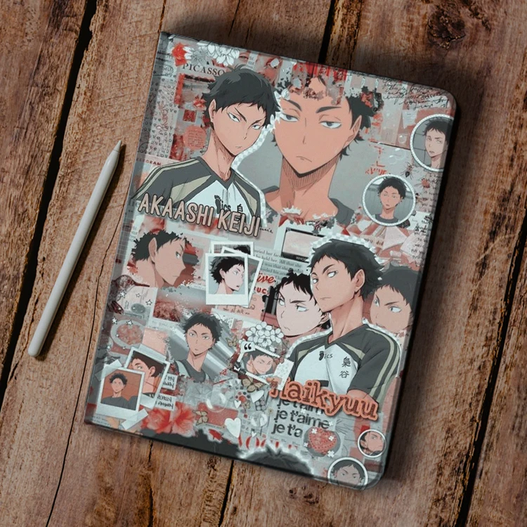 

Haikyuu!! Anime Akaashi Keiji Case For iPad 10.2 7th 8th Air 2 3 Mini 2 3 5 Case Luxury Silicone For iPad Air 4 iPad Pro11 Case