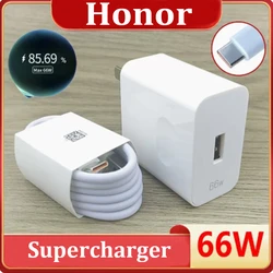 Honor 70 80 90 Pro 66W Super Fast Charger 11V6A USB Type C Cable For Honor Magic 5 6 Pro 6Lite V2 VS2 X9B X9A X40 X30i X20 Play5