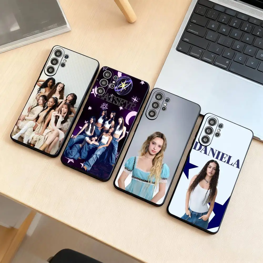 Daniela Katseye M-Megan  Phone Case For Samsung S25,S24,S21,S22,S23,S30,Ultra,S20,Plus,Fe,Soft Silicone Black Cover Gift