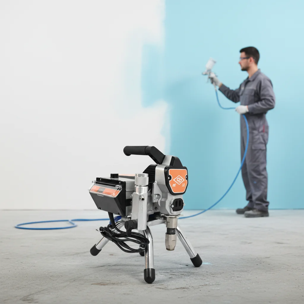 DPT795 Portable Electric Painting Pump Automatic Operation High Productivity Competitive Price 2000W Power Paint Sprayer
