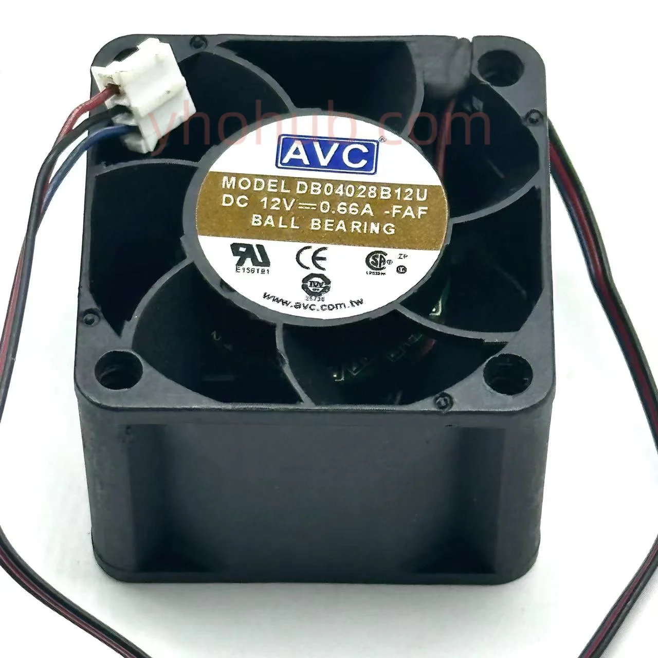 

AVC DB04028B12U FAF DC 12V 0.66A 40x40x28mm Server Cooling Fan