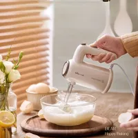 Egg Beater Household Cream Milk-in-Water Electric Egg-Breaking Machine Mini Baking Blender Egg Blender Food Processor