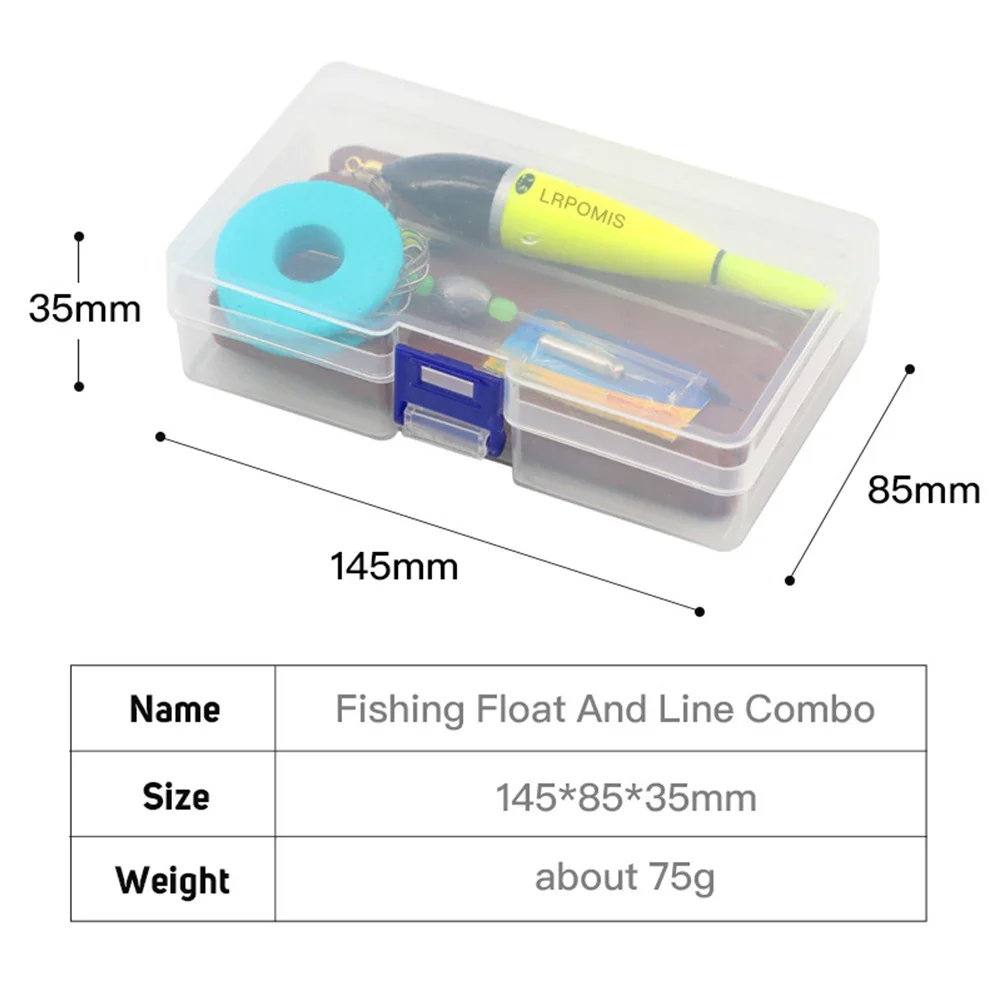 

Умный светодиодный электрический поплавок для рыбалки, напоминание о поклевке рыбы, буй с батареей и оснастями, стопоры поплавка, вертлюги, длина крючка, бусины, вес