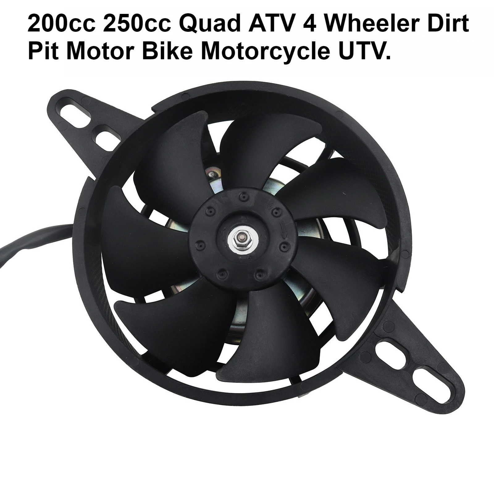 

12V Motorcycle Cooling fan Oil Cooler Engine Radiator Electric Fan Fit for 150cc 200cc 250cc Chinese ATV Quad Go Kart Motorcycle