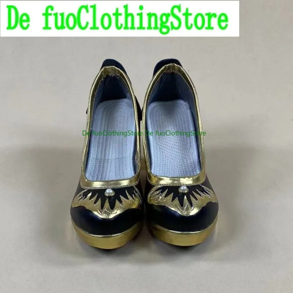 

Одежда Star Rail Tingyun Wangguiren кожа обувь для косплея аниме игры костюмы на Хэллоуин реквизит для вечеринки обувь Defuo