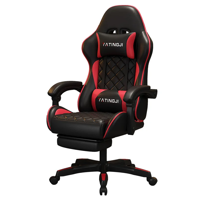 

Ergonomic Reclining Comfortable PU Leather Gaming Chair 2025 High Quality Pc Racing Style Computer Chair with Footrest