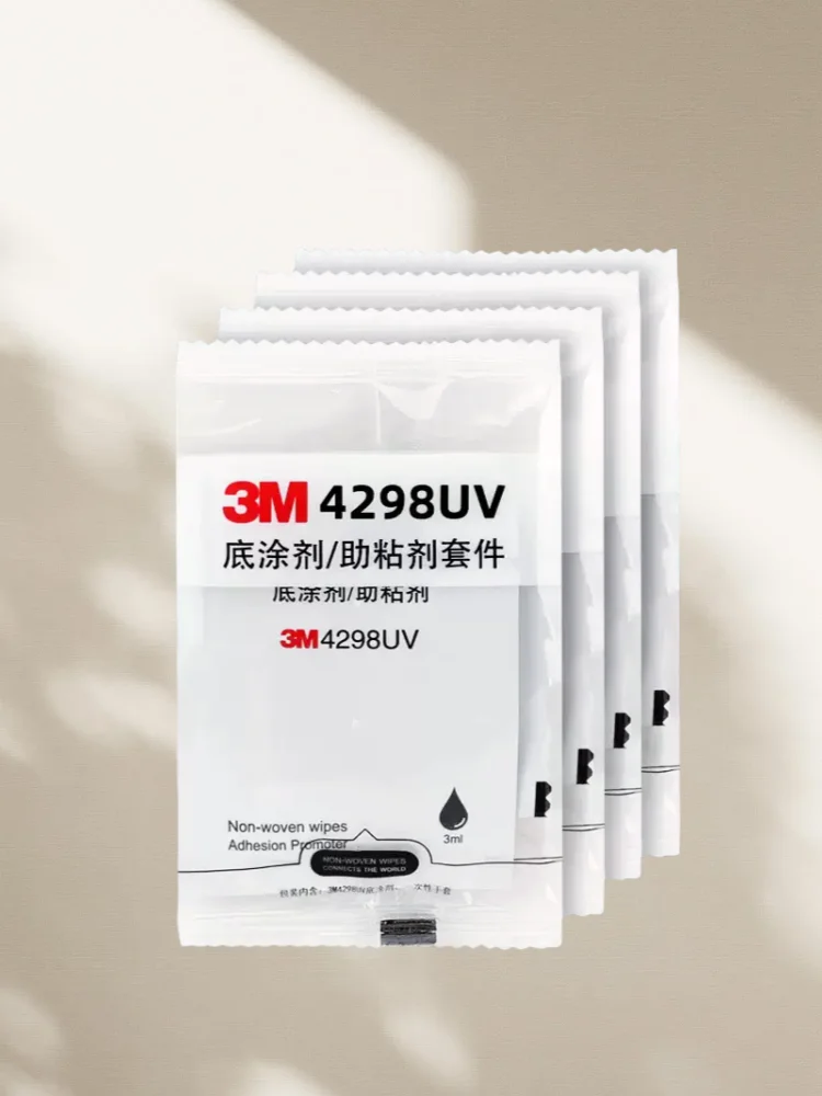 Primaire adhésif 3M 4298 pour ruban adhésif en mousse acrylique, séchage rapide pour garnitures de voiture, plastiques LSE, PP/TPO, 3 ml