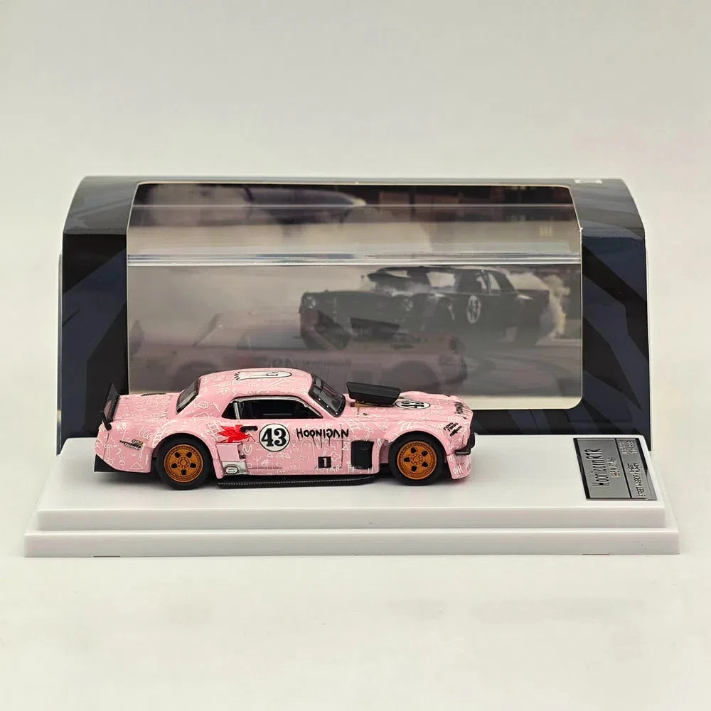 

SW 1:64 1965 Mustang Hoonicorn RTR #43 Coupe Sports Diecast Models Car Limited Collection Auto Toys Gift