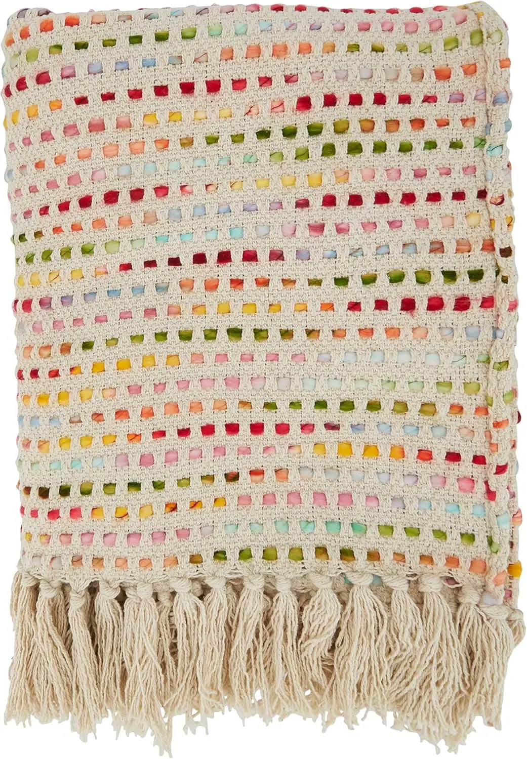 Confetti Design Throw Blanket, Multi, 50