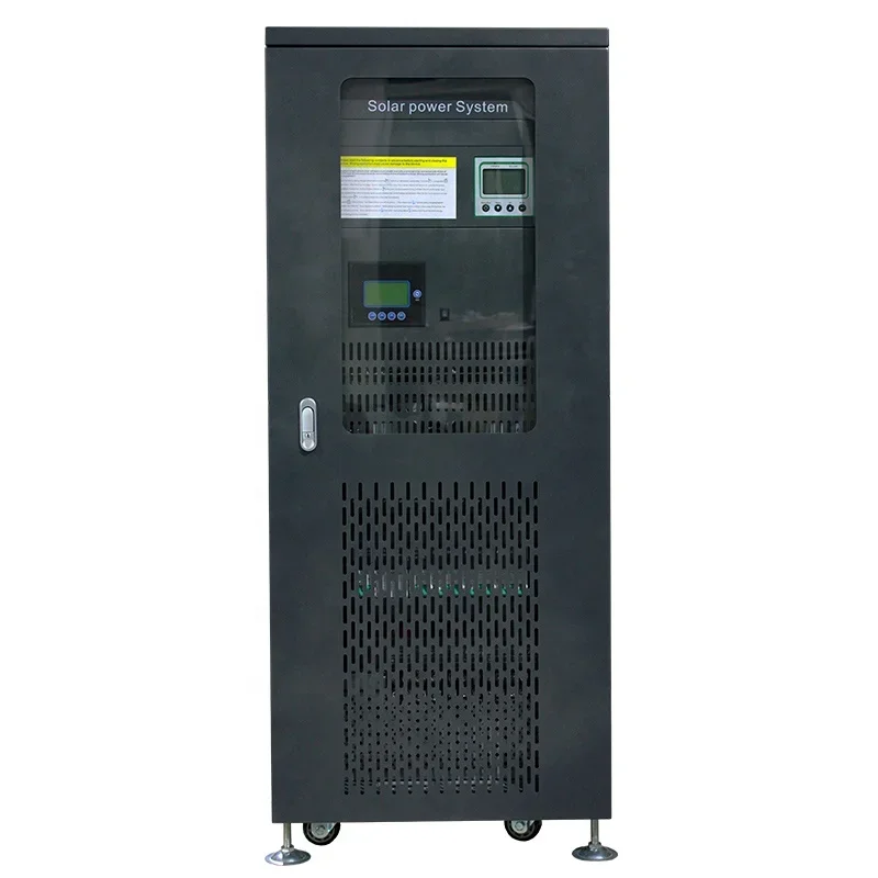 PWM Solar Inverter 3 Phase 30KW Hybrid Solar Inverter DC To AC Power Inverter