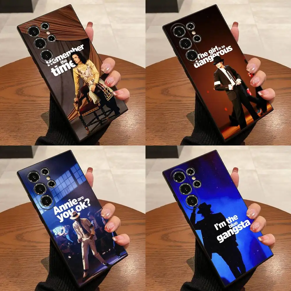 

M-Michael J-Jackson Album Phone Case For Samsung S25,S24,S21,S22,S23,S30,Ultra,S20,Plus,Fe,Lite,5G Black Box