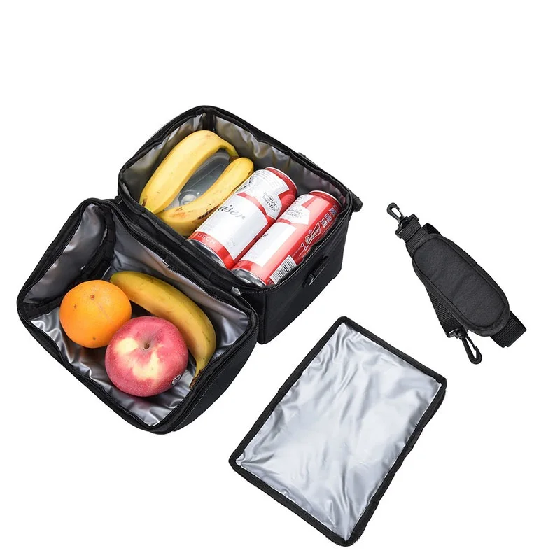 Insulated Picnic Lunch Bag Reusable Thermal Unisex Multi-functional Keeping Cool and Warm Long Time Box Leakproof Waterproof