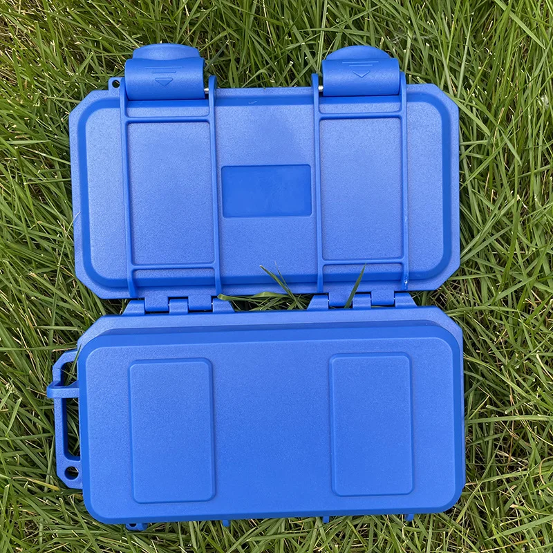 Caja de almacenamiento de cuchillos de hoja plegable ABS, suministros de herramientas para acampar al aire libre, prueba de golpes impermeables a piezas de herramientas, accesorios de cuchillo DIY