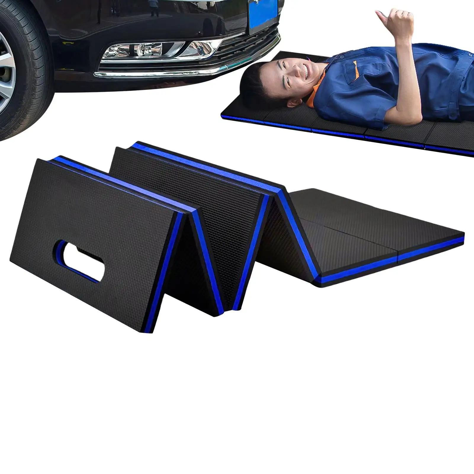 EVA Foam Mechanics Mat Large Folding Garage/Kneeling/Laying Work Mat Mechanics Kneeling Pad Maintenance Mat For Under Car