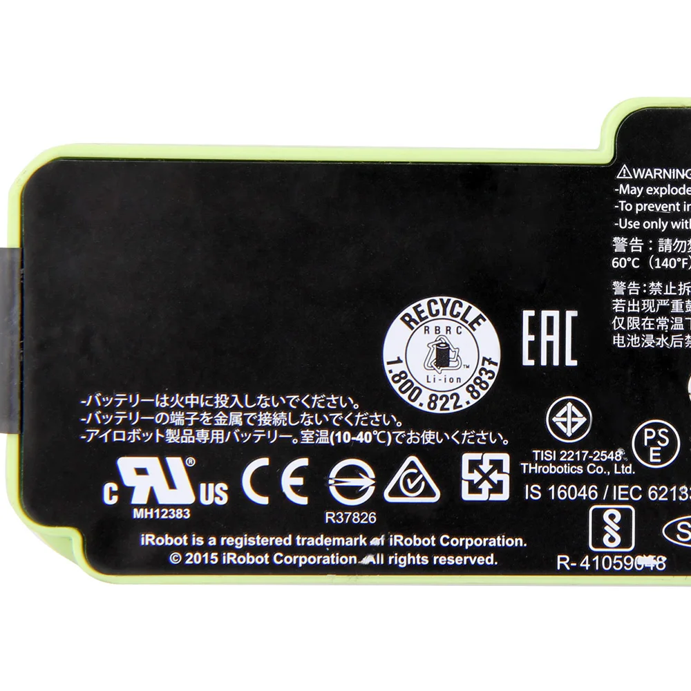 16.8v 1800mAh Battery 2130LI For iRobot Roomba 500 600 700 800 Series Vacuum Cleaner 785 530 560 650 520 1800L Li-ion Battery