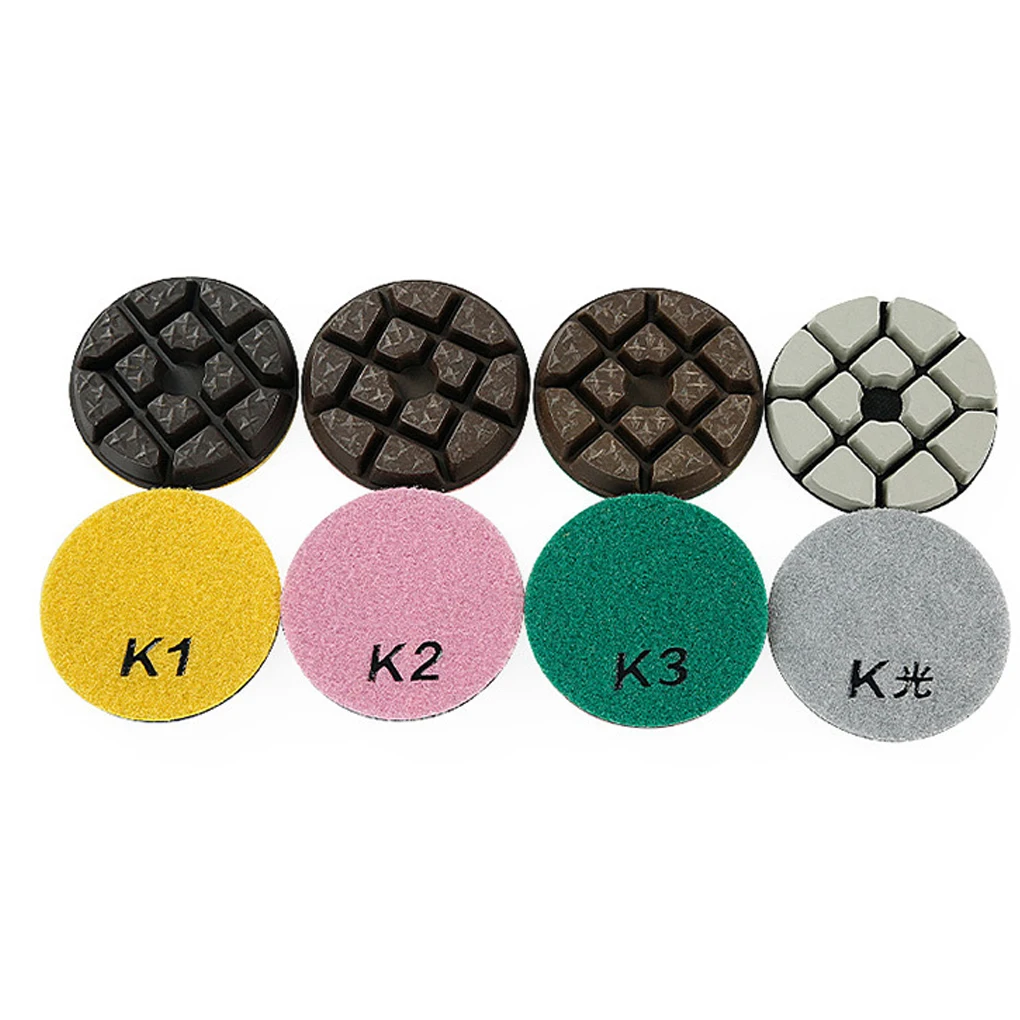 1pc 3inch 80mm Dry/Wet Polishing Pads For Granite Quartz Marble Concrete Grinding Polishing Accessories
