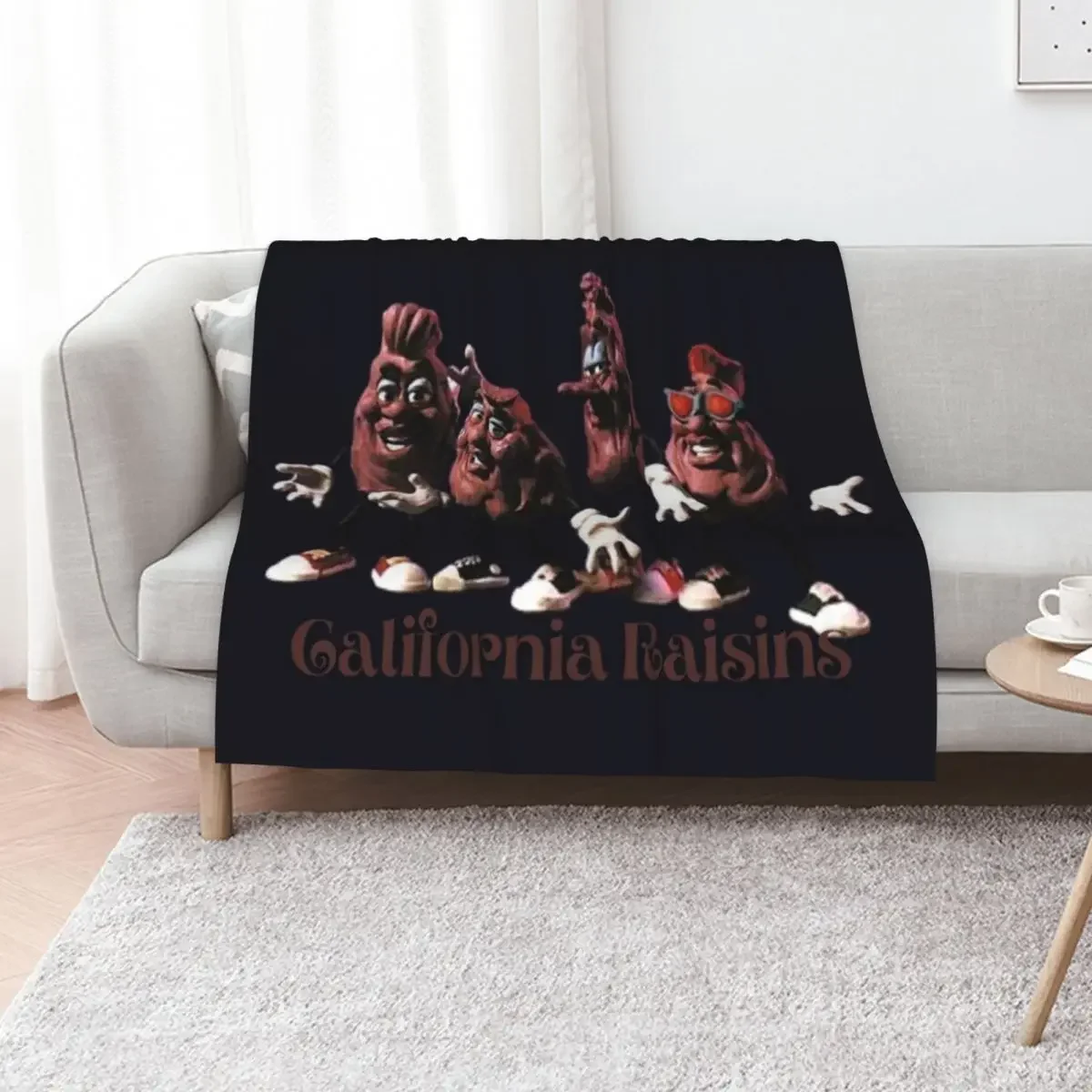 

California Raisins ORIGINAL BY CRUSHART1 ON REDBUBBLE Throw Blanket Beach Flannel Luxury Cute Blankets