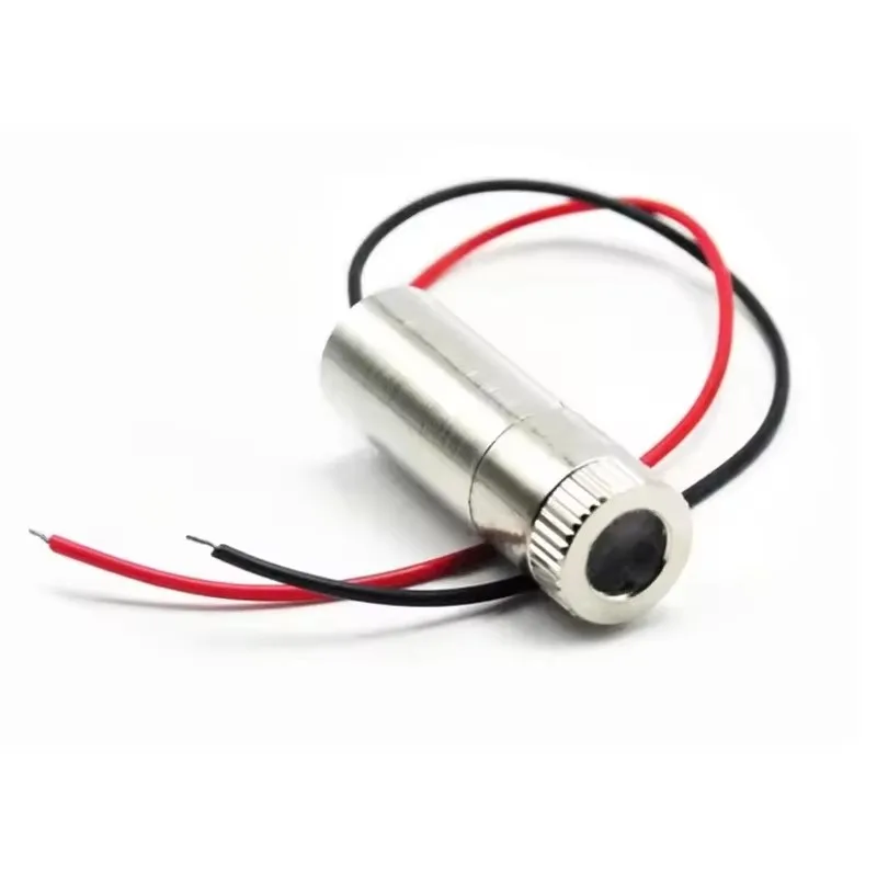 488nm 30mW Dot/Line/Cross Focusable Laser Diode Module Cyan-Blue Light Woodwork Parts Cable/USB