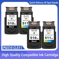 Cartucho de tinta Compatible con impresora Canon PG 510 CL 511 XL Pixma IP2700 MP330 MP480 MP490 MP492 MP495 MP499, PG510 CL511