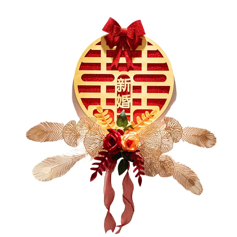 creative-wedding-room-layout-happy-package-simple-living-room-bedroom-room-wedding-entrance-wedding-decoration-simulation-flower