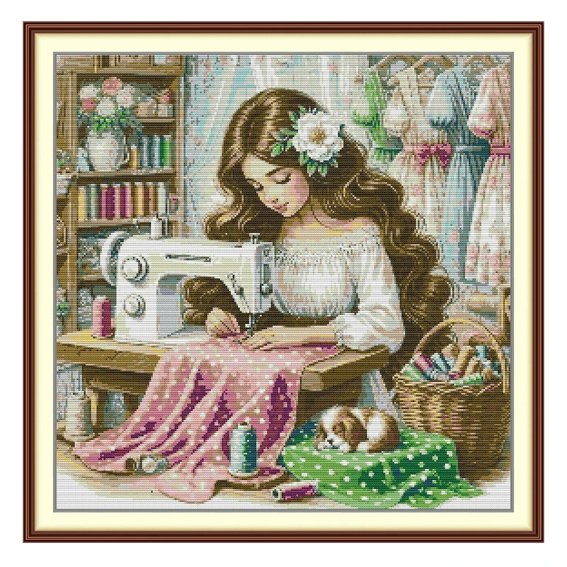 Patrones de costura para niñas - Embroidery X Pattern reseña y precio