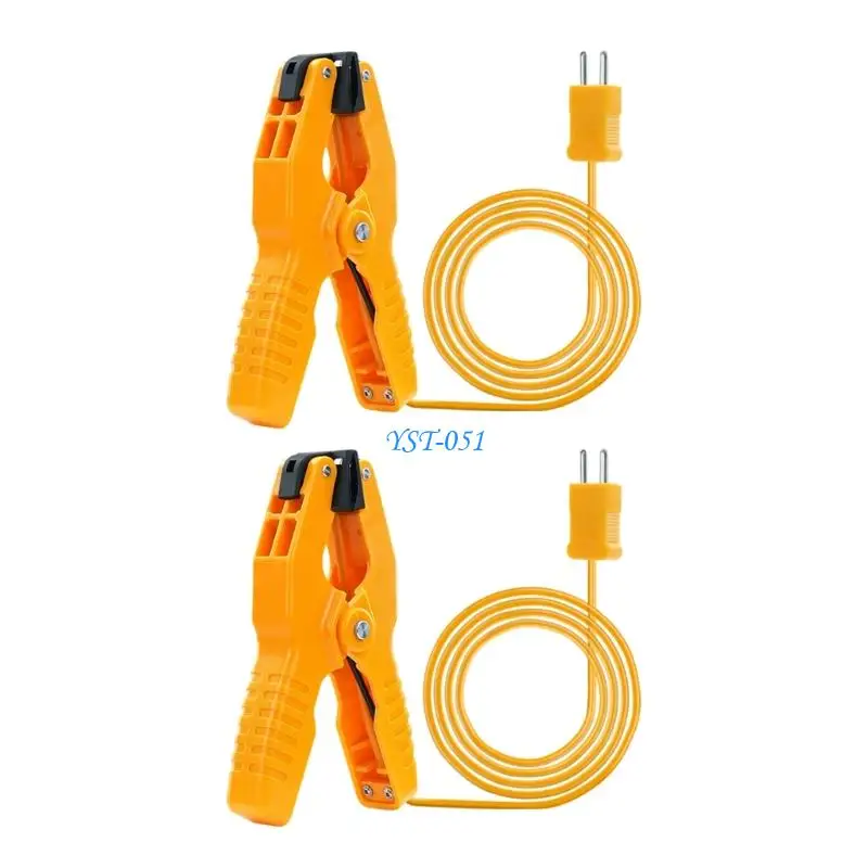 E15A K Type Clamp Thermocouple Temperature Probe Clip Plumbing Clamp Enduring