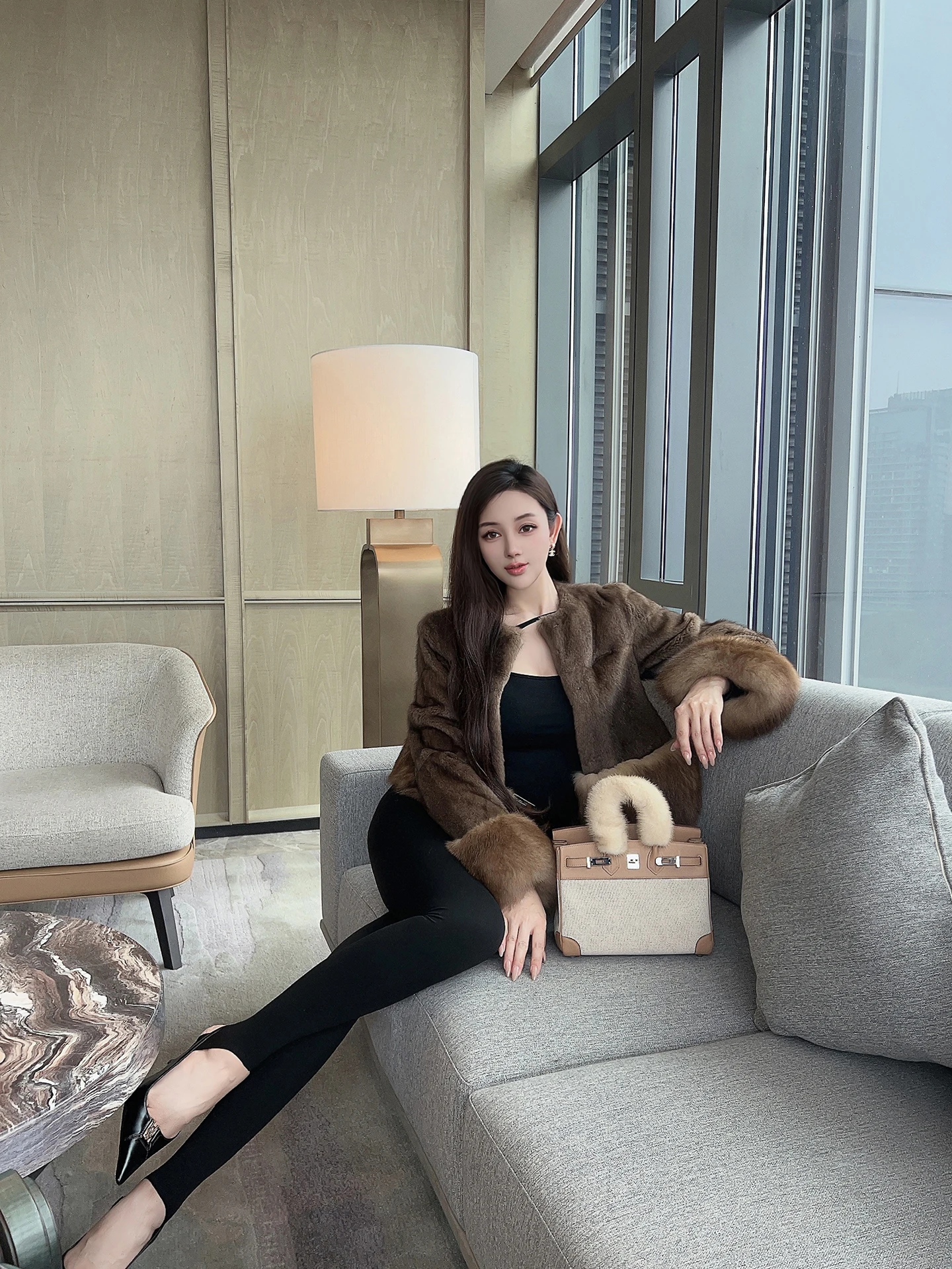 

Faionable a Fce Tight Elastic Yoga Pants High Waist Long Leg Casual High Waist Tight Fce Yoga Pants