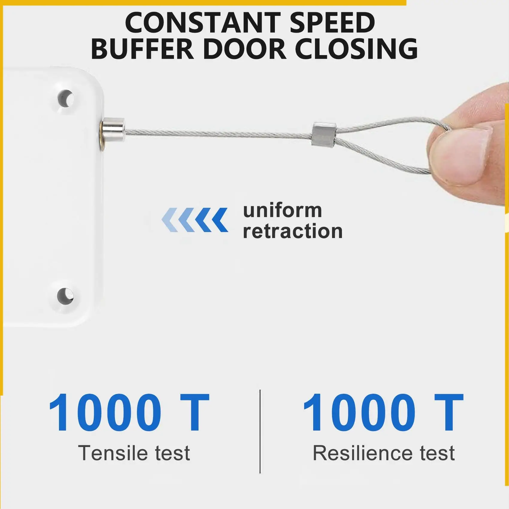 A92P Punch-Free Automatic Sensor Door Closer Automatically Close For All Doors