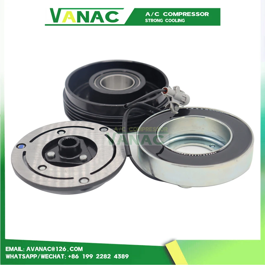 AC Compressor Clutch Pulley FOR SUZUKI SWIFT 3 1.3 1.5 1.6 SX4 1.5 1.6 9520063JA1 9521063JA0 9520063JA0 95200-64JA1 V08A1AA4AG