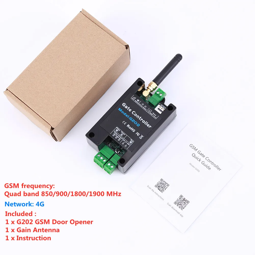Ouvre-porte automatique Goor GSM 4G LTE, commutateur de relais pour ouverture de porte de Garage à b