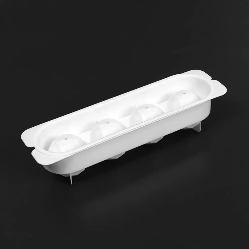 Spherical Ice Mold Stacked Ice Cube Tray Stacked Ice Cube Mold Food-grade Silicone Spherical Tray High Space Utilization Slow