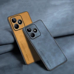 For Realme Note 50 4G Чехол Для Shockproof Matte Leather Case Soft Back Cover Fundas For Realme Note 50 чехол Bumper