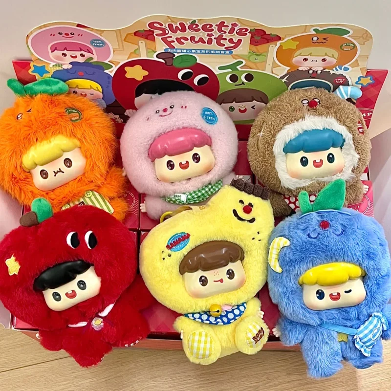 

Fansz Sweetie Fruity Series слепая коробка виниловое лицо плюшевая кукла Kawaii игрушки брелок для сумок декор стола сюрприз Mystery Box подарки