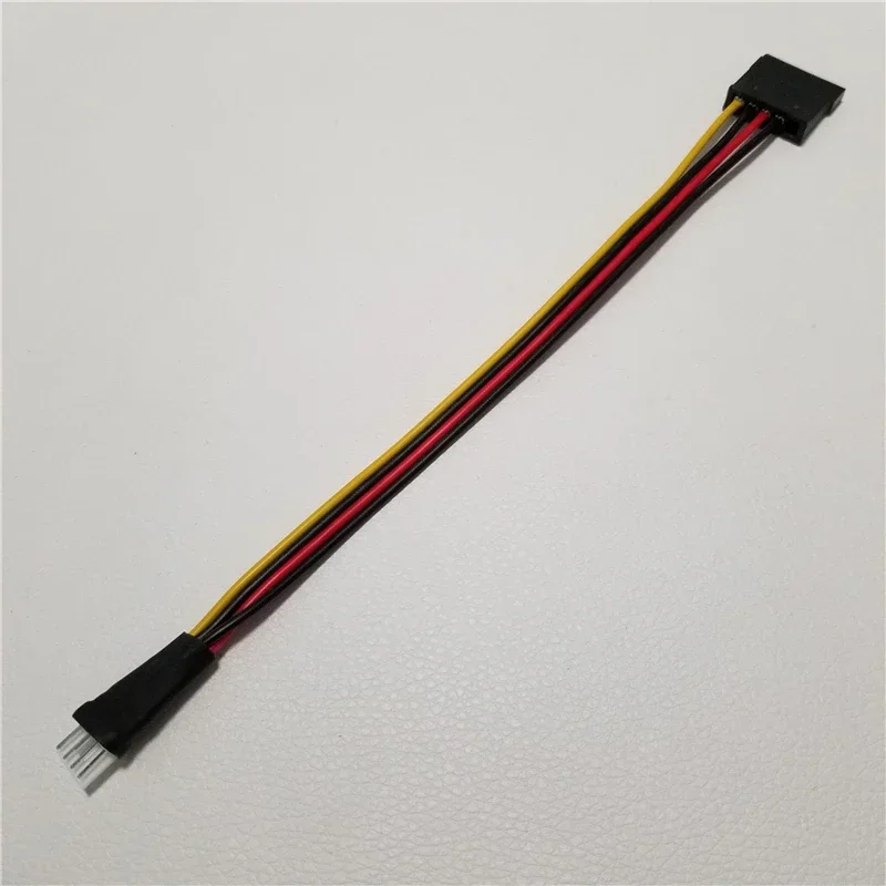 4Pin FDD Floppy Male to 15P SATA Female Adapter Converter Hard Drive Power Cable 20cm 50cm