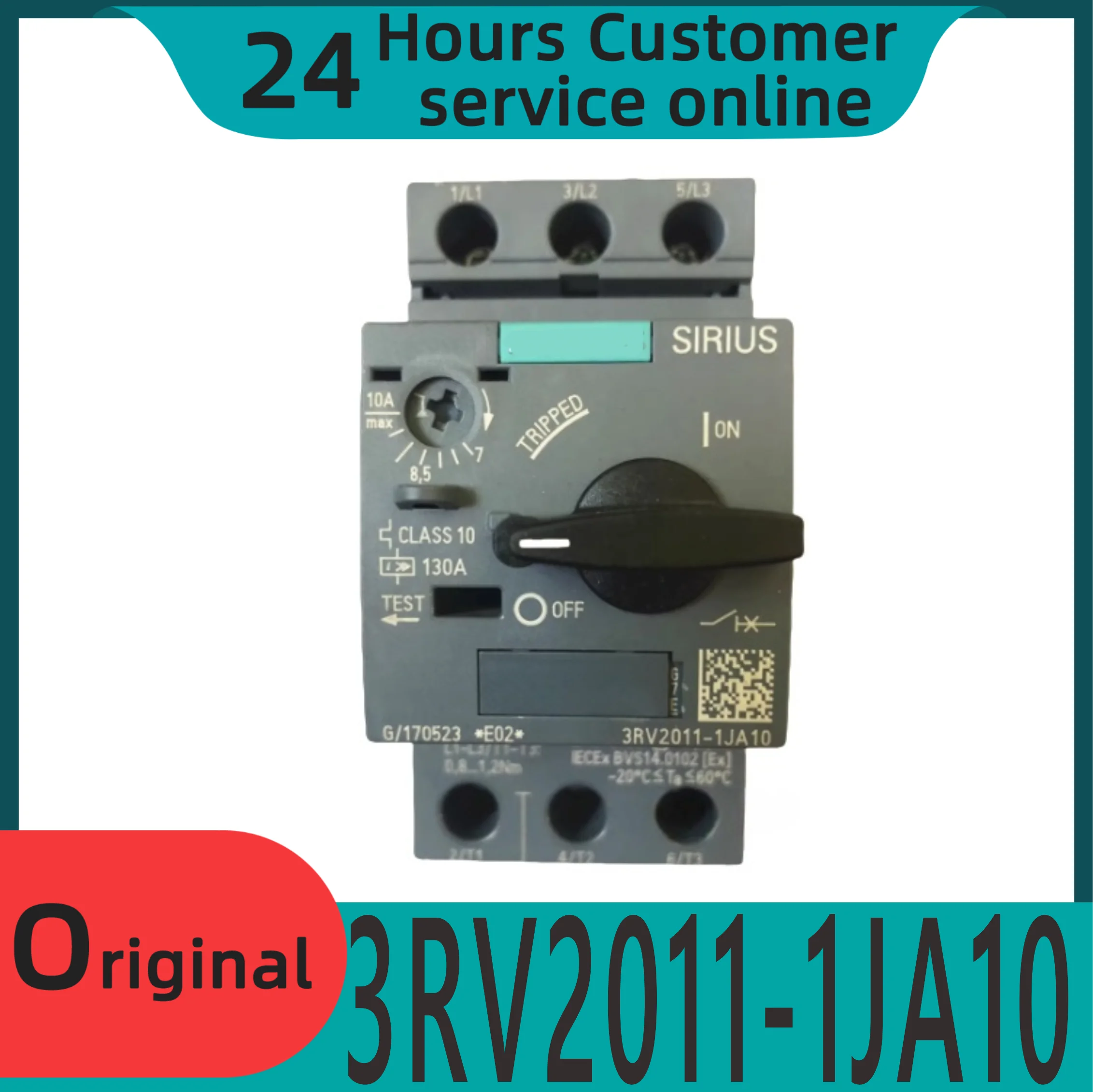 

New original circuit breaker 3RV2011-1JA10 7-10A motor protection circuit breaker