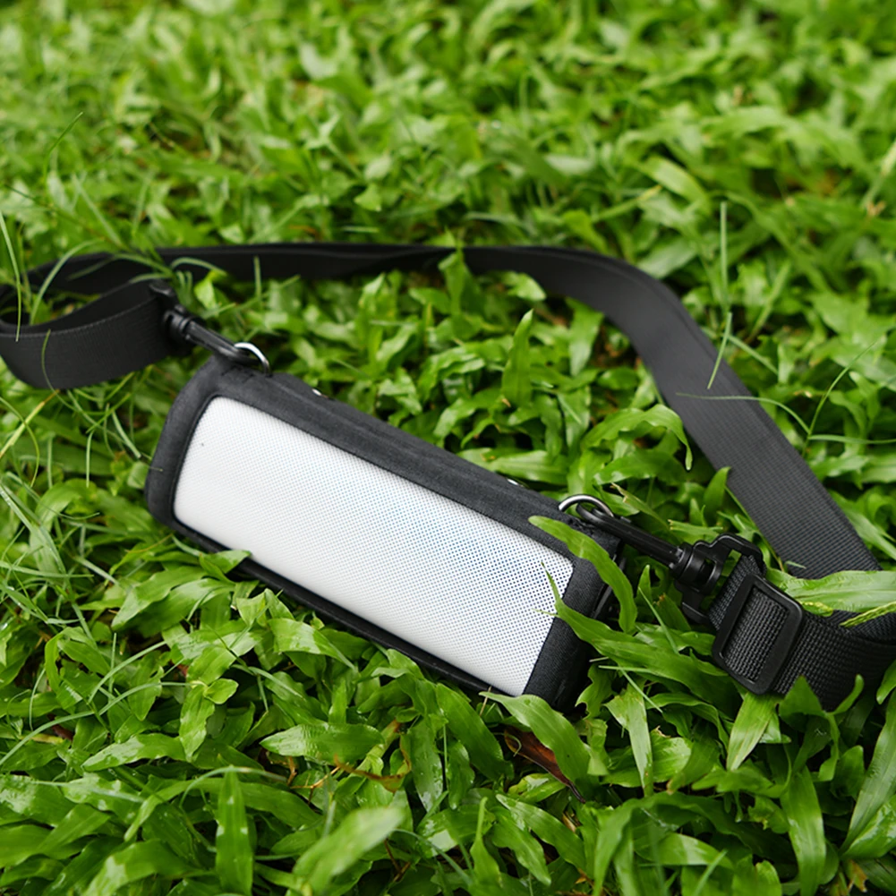 Hard Speaker Cover with Shoulder Strap Carrying Cover Travel Portable Speaker Holder for Sonos Roam/SL Speaker Accessories