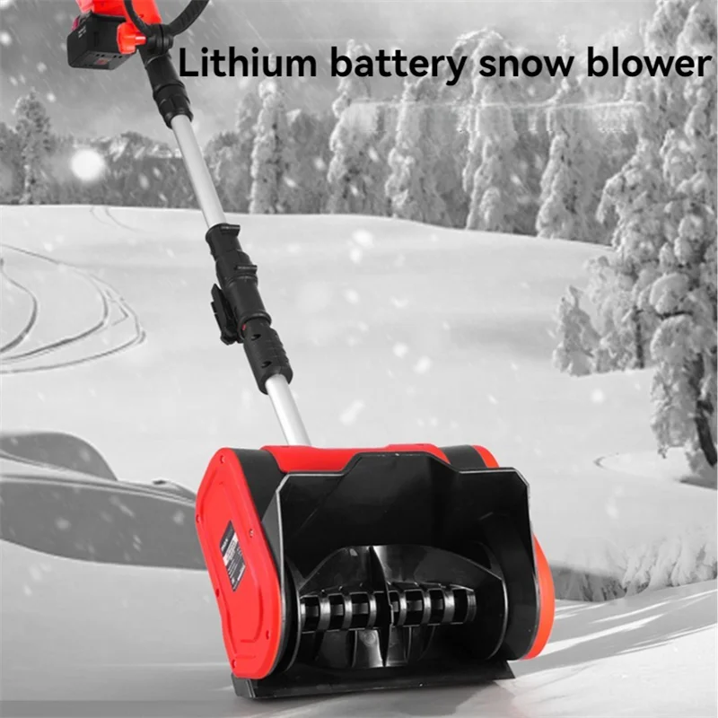 Lithium Electric Snow Sweeper  Courtyard Street Specialized Snow Sweeping Snow Shovel  Winter Foldable Electric Snowplow