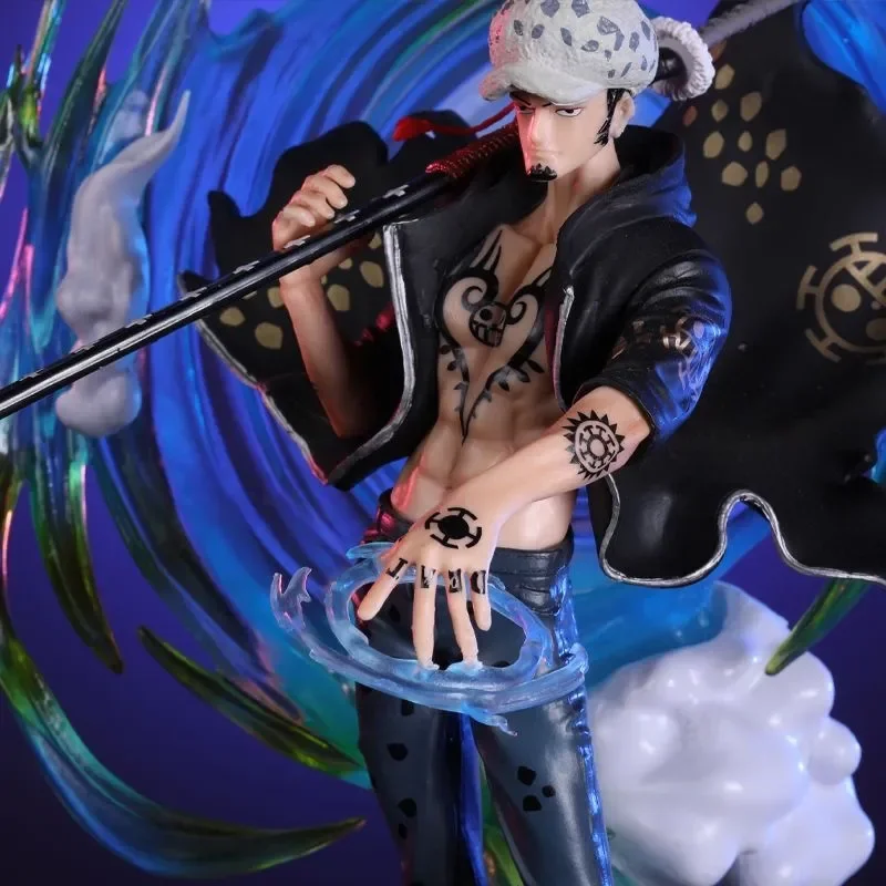 قطعة واحدة 41 سنتيمتر القانون الوهمي عمل أرقام تمثال رائع أنيمي شخصية لعبة مجسمة متوهجة حلية مانغا متحمس الصبي هدية