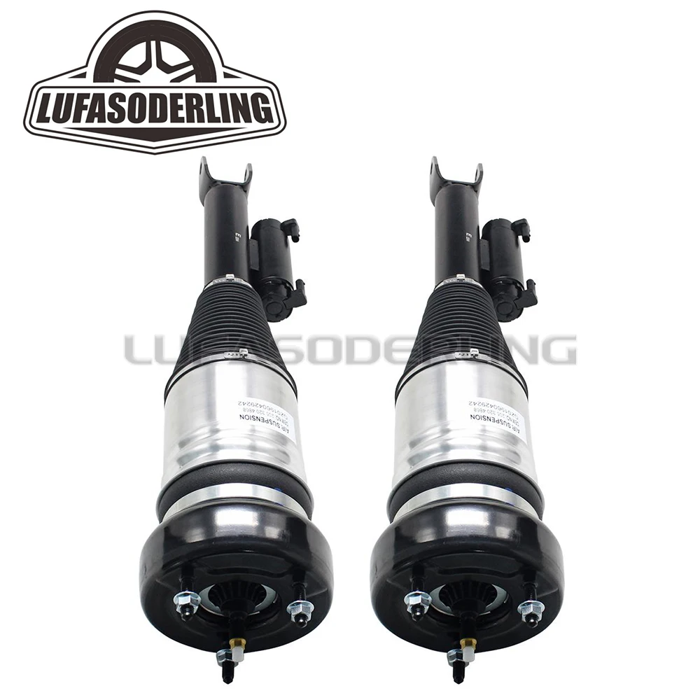 

2pcs Front Air Suspension Shock Absorber Struts For Mercedes W205 C205 C200 C350e RWD OEM 2053204768 2053204868