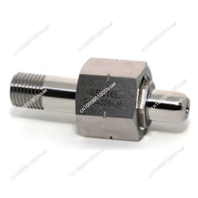 361L stainless steel cylinder cylinder adapter/GA connector G5/8 W21.8 to 1/8 1/4 inch card sleeve