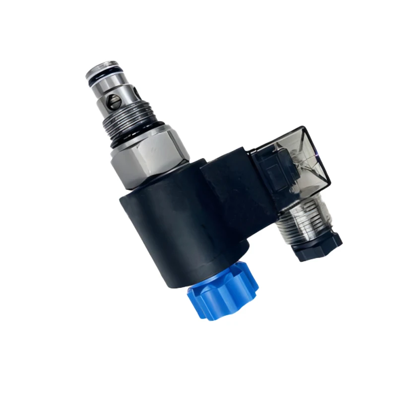 Threaded two-position two-way normally open DHF08-227L SV08-2NOSP-L electromagnetic hydraulic valve