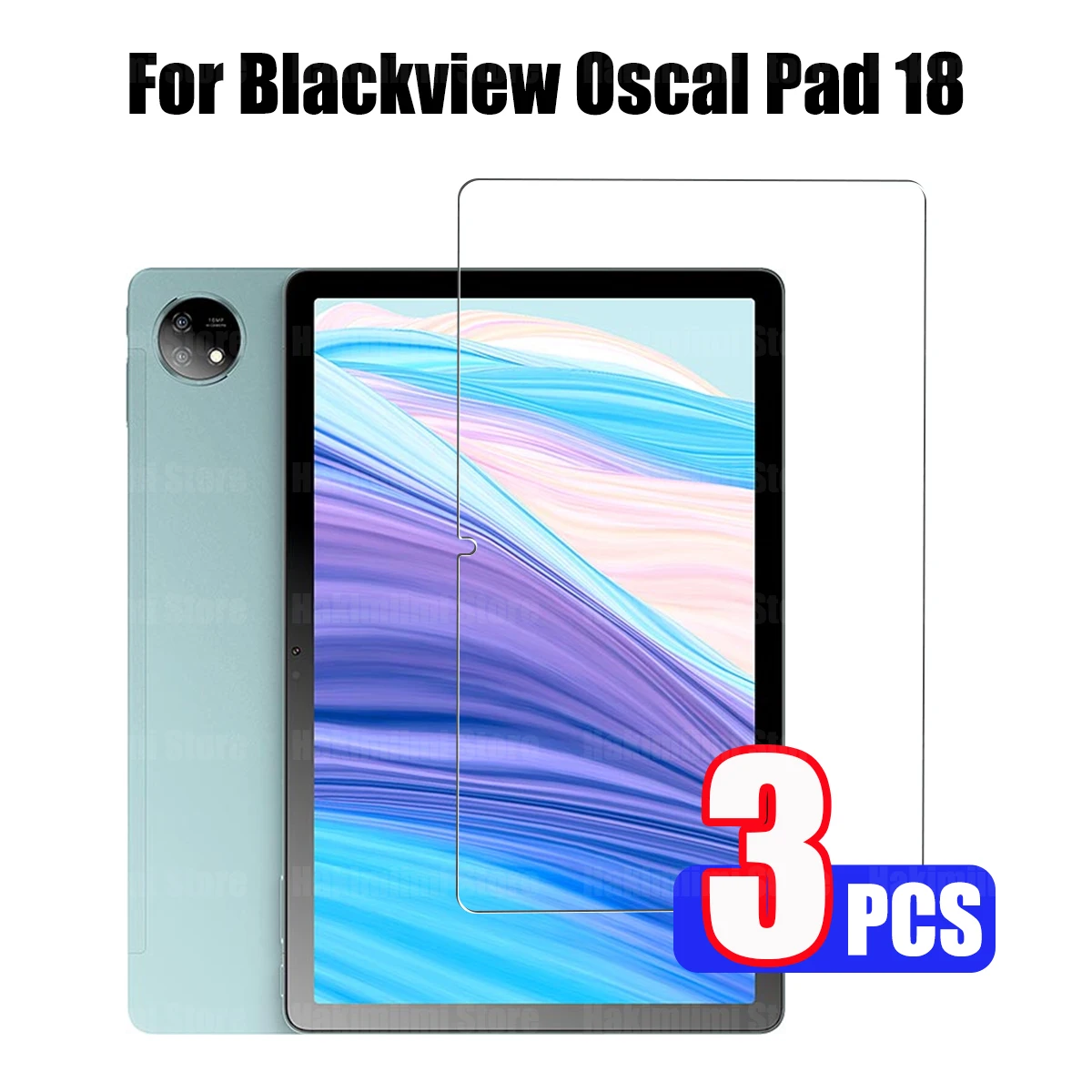 Tempered Glass Film for Blackview Oscal Pad 18 (11 Inch) 2023 Released Transparent Anti-scratch HD Tablet Screen Protector