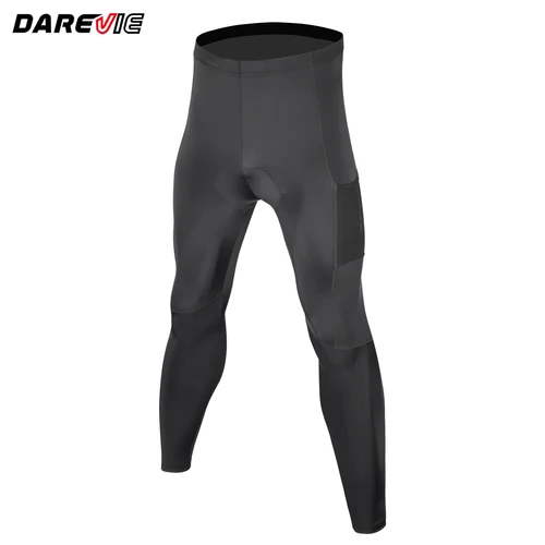 DAREVIE 남성용 사이클링 긴 바지, 포켓 사이클링 바지, 속건성 통기성 야외 의류, 2025 여름 신상 